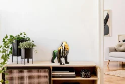 Skulptur BUNTER GORILLA Dekoration