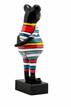 Best Skulptur GESTREIFTER FROSCH Dekoration