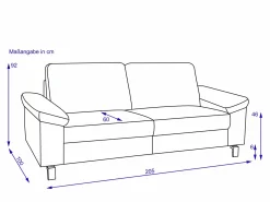 Sale Sofa 3 Sitzer COLLINS PLUS Einzelsofas