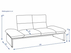 Online Sofa 2 Sitzer HARRIET Einzelsofas