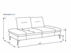 Sale Sofa 2 Sitzer PACIFIC Einzelsofas