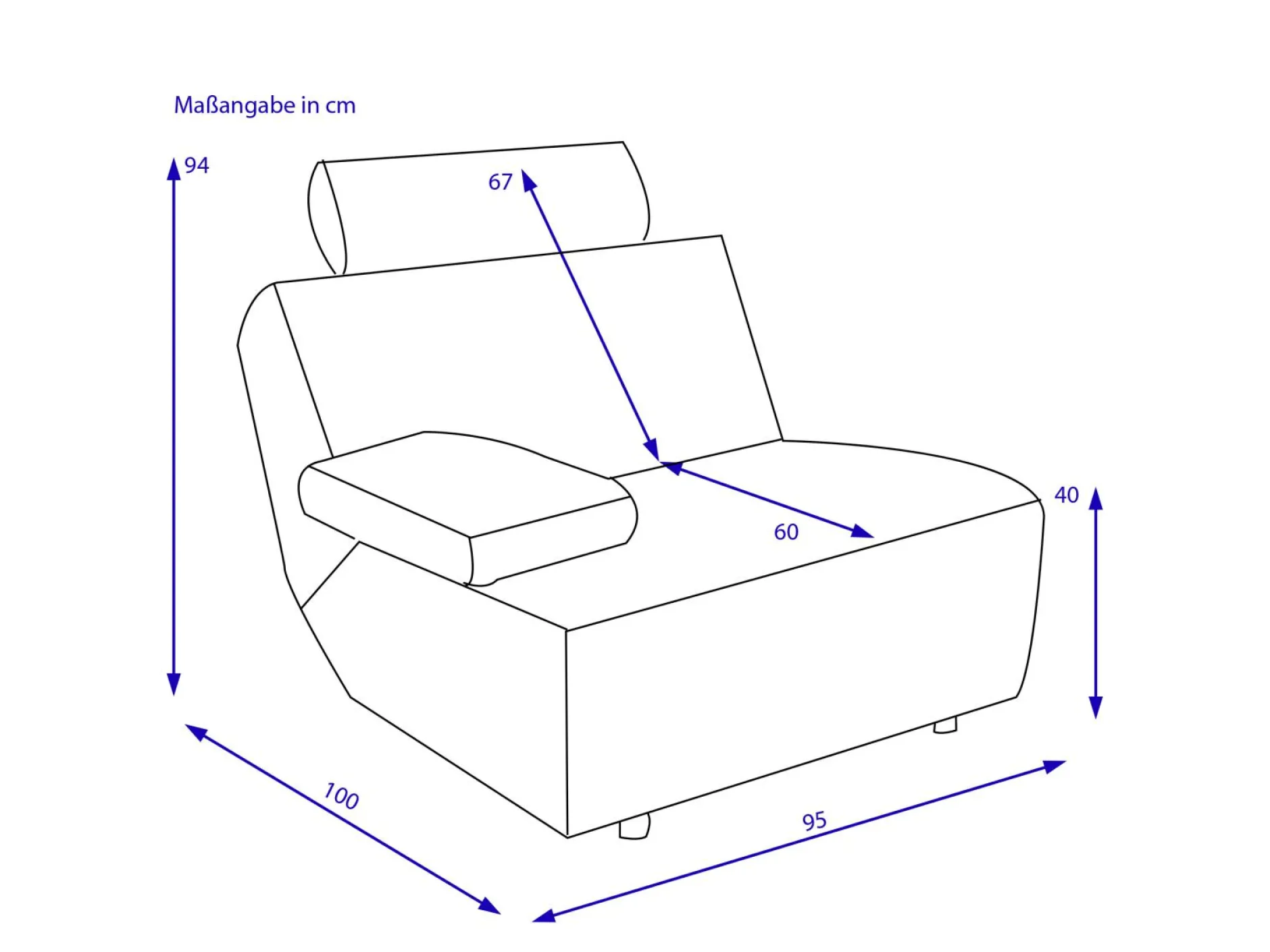 Hot Sofaelement AVEIRO Sofaelemente