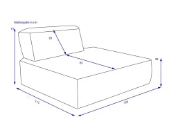 Sale Sofaelement FELISSO Sofaelemente