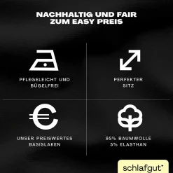 Online Spannbettlaken EASY Jersey Spannbettlaken|Spannbetttücher