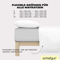 Clearance Spannbettlaken EASY Jersey Spannbettlaken|Spannbetttücher