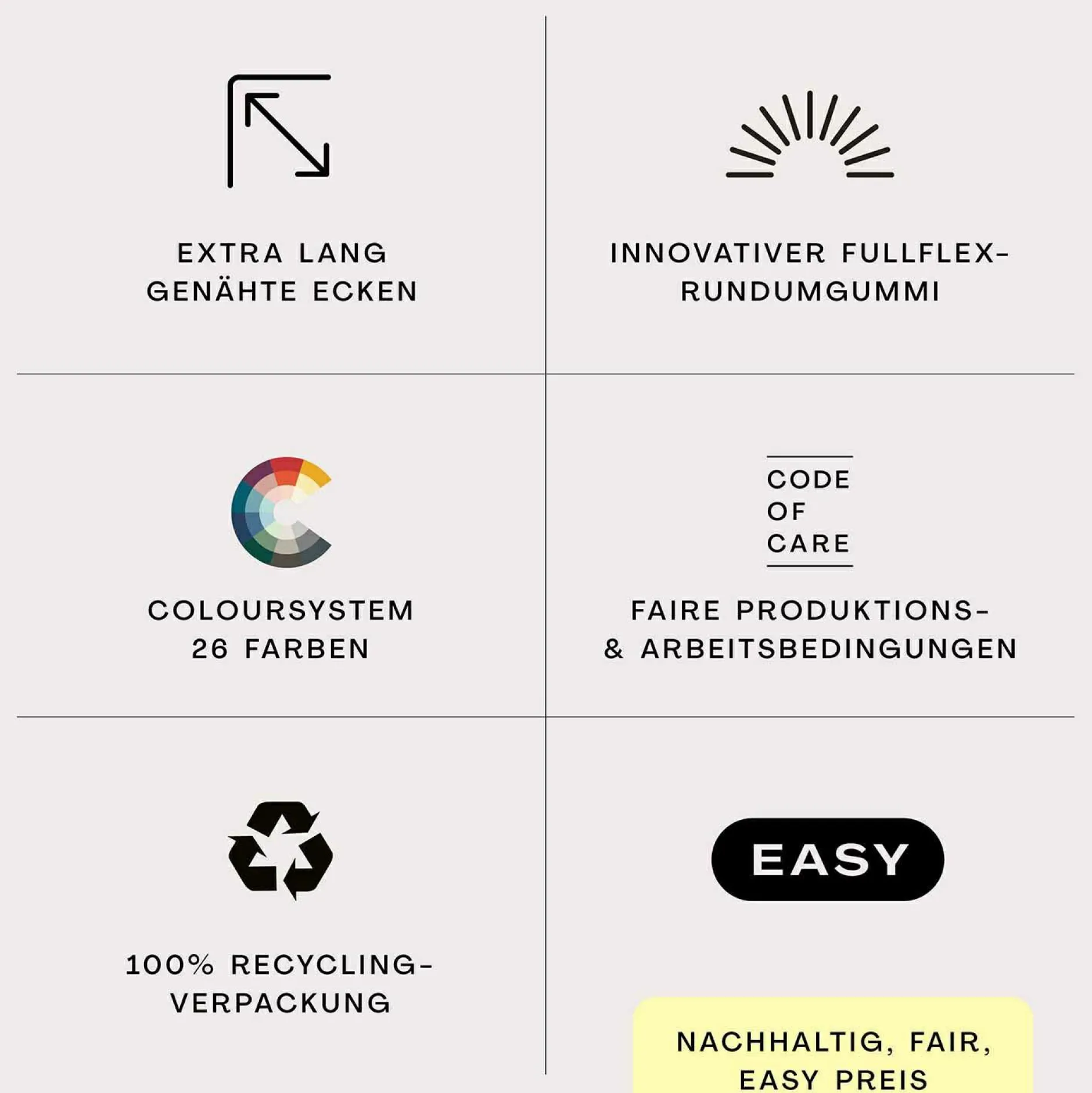 Online Spannbettlaken EASY Jersey Spannbettlaken|Spannbetttücher