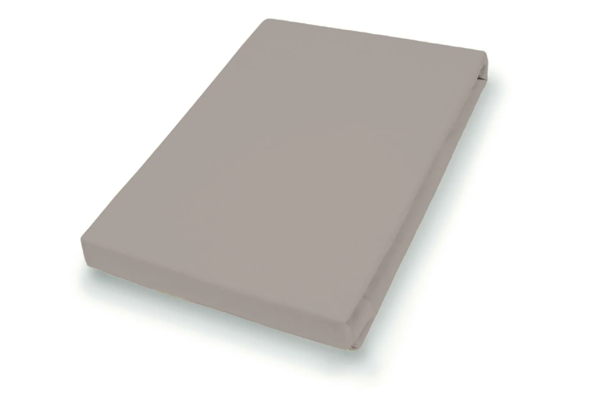 Discount Spannbettlaken Jersey kiesel Spannbettlaken|Spannbetttücher