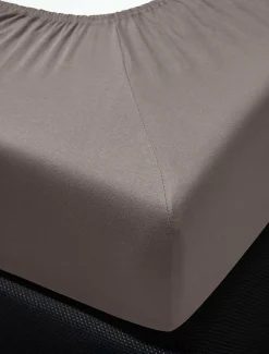 Outlet Spannbettlaken JUPITER Jersey Spannbettlaken|Spannbetttücher