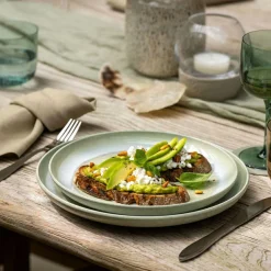 Clearance Speiseteller PERLEMOR ALGA Geschirr|Gedeckter Tisch