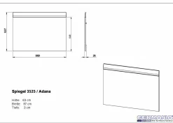 New Spiegel GREIFSWALD Garderobenspiegel