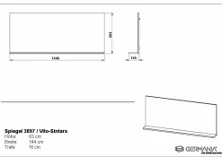 Online Spiegel SINTARA Garderobenspiegel