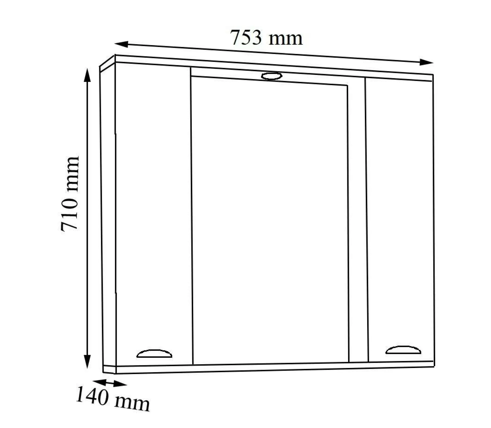 New Spiegelschrank CASALO Spiegelschränke|Spiegelschränke