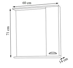 Outlet Spiegelschrank CASALO Spiegelschränke|Spiegelschränke