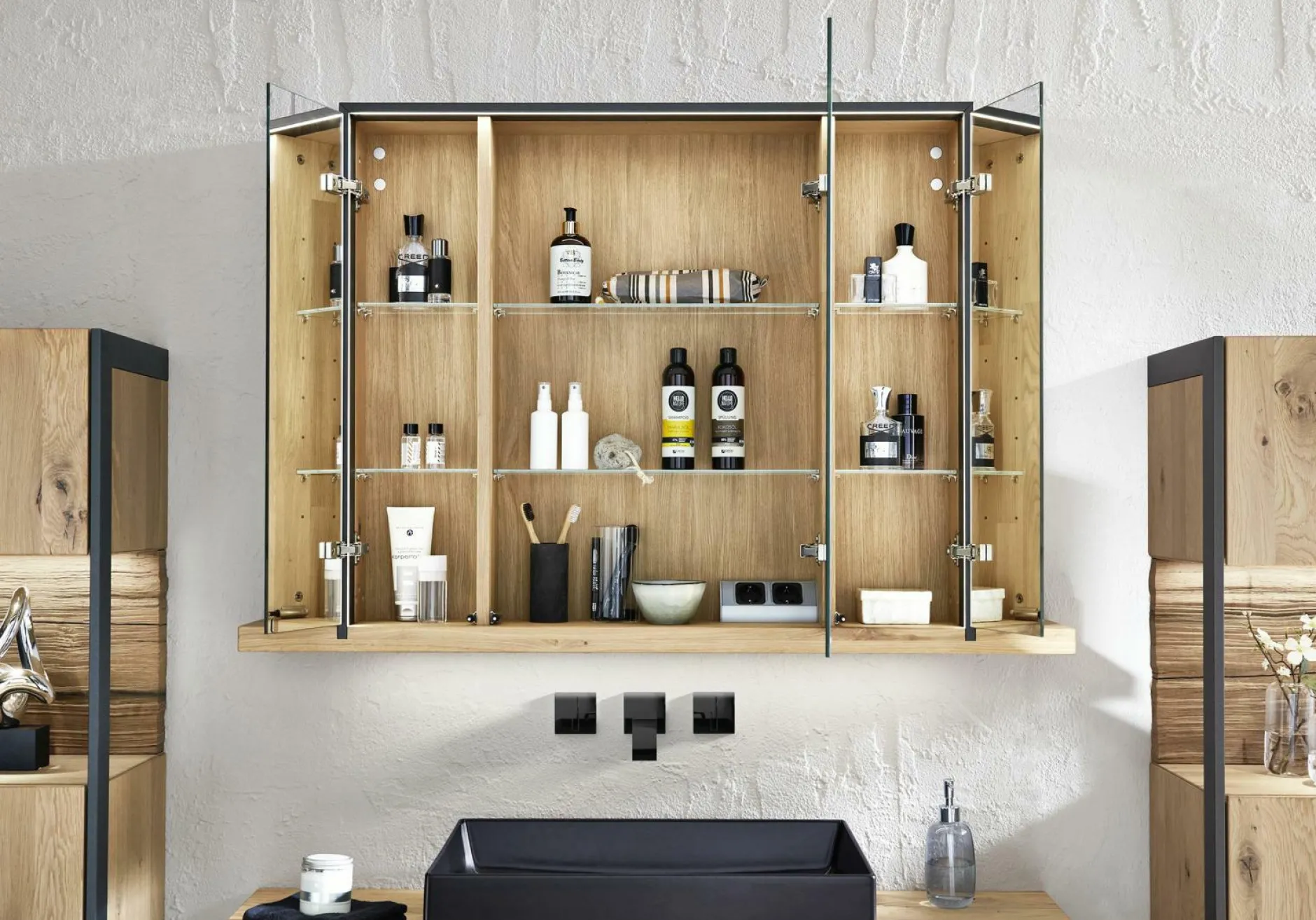 Online Spiegelschrank STEEL Spiegelschränke|Spiegelschränke