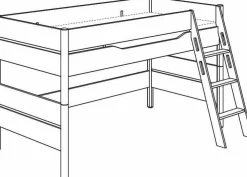 New Spielbett YLVIE Hoch- Und Spielbetten|Etagen- Und Hochbetten