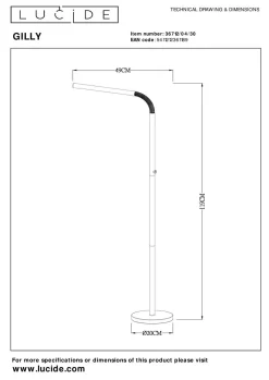 Best Stehleuchte GILLY Stehleuchten|Stehlampen