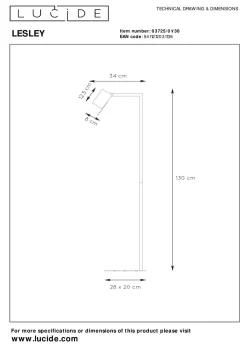 Stehleuchte LESLEY Stehleuchten|Stehlampen