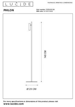 Sale Stehleuchte PHILON Stehleuchten|Stehlampen