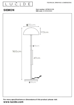 Outlet Stehleuchte SIEMON Stehlampen