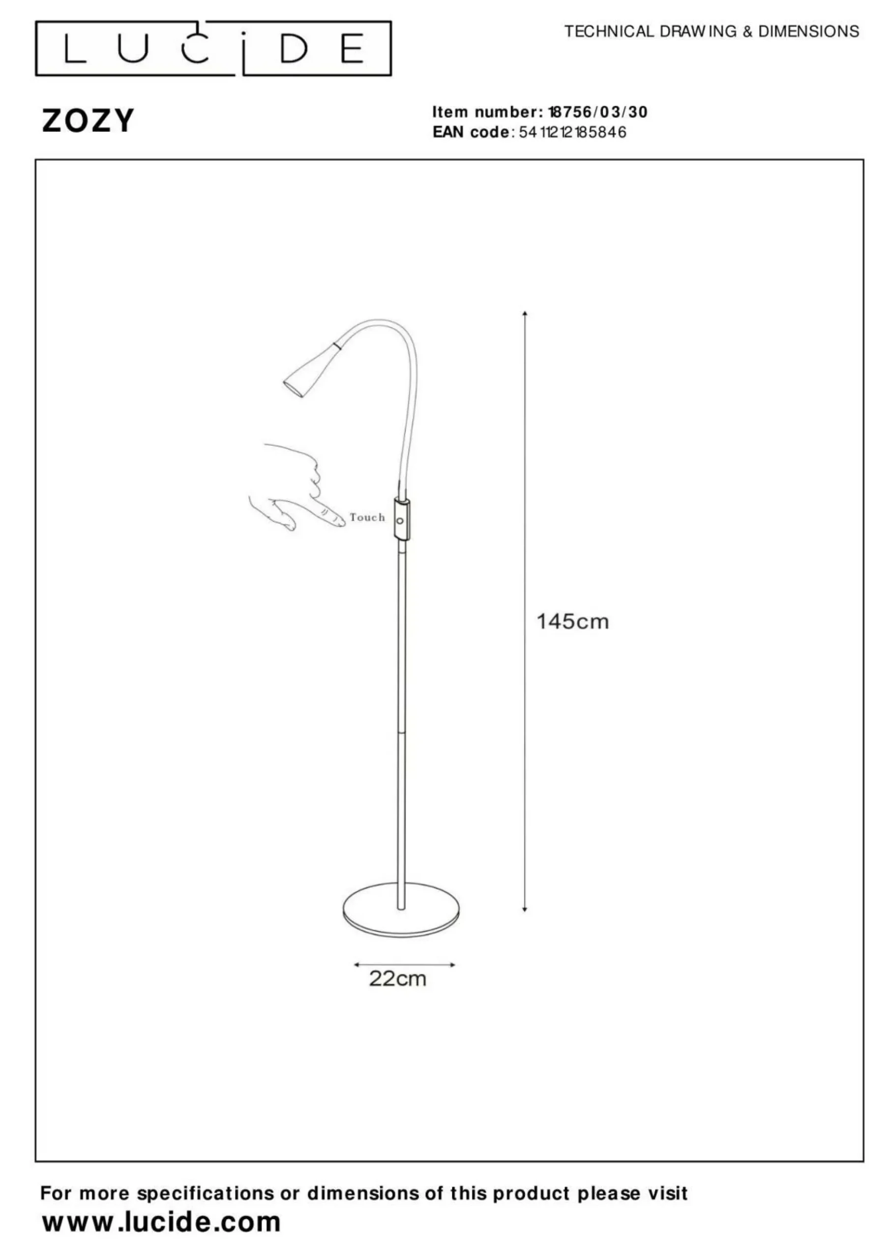 New Stehleuchte ZOZY Stehleuchten|Stehlampen