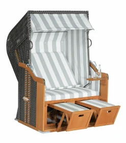 Strandkorb RUSTIKAL 250 BASIC Strandkörbe|Strandkörbe