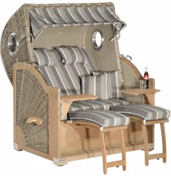 Outlet Strandkorb RUSTIKAL 500 PLUS C Strandkörbe|Strandkörbe