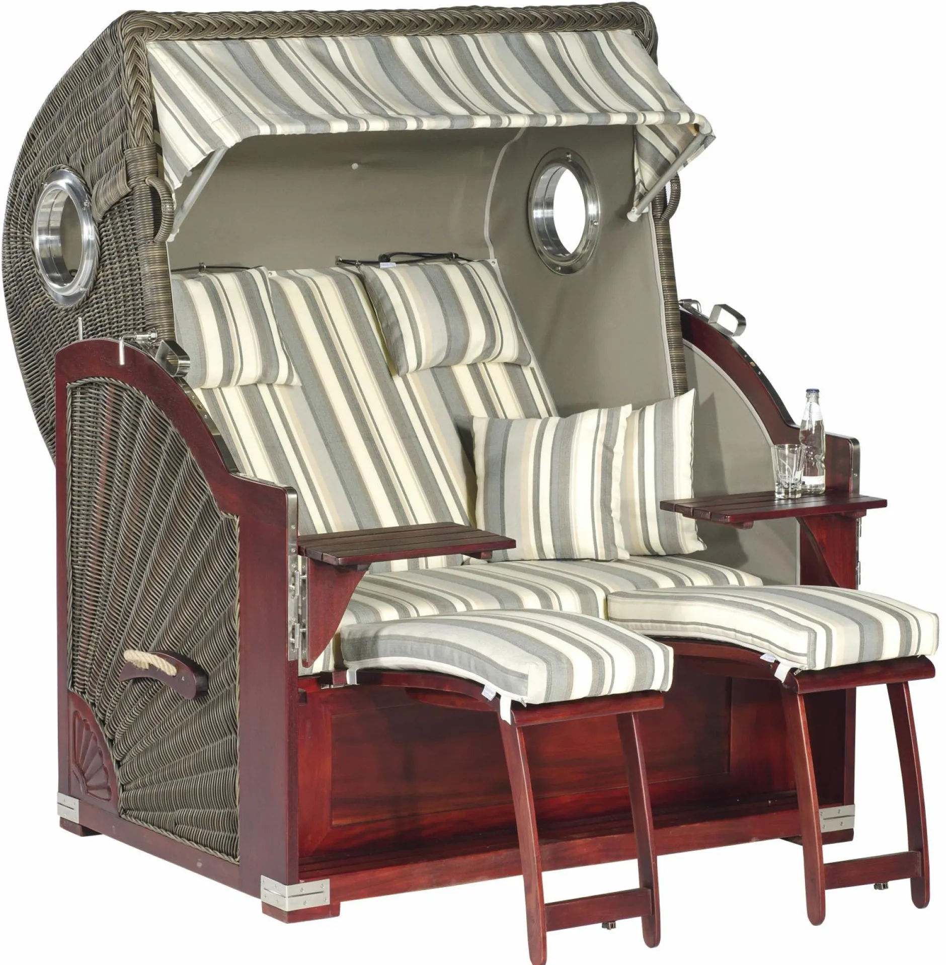 Strandkorb RUSTIKAL 500 PLUS C Strandkörbe|Strandkörbe