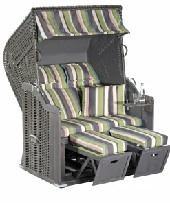 Clearance Strandkorb RUSTIKAL 255 PLUS Strandkörbe|Strandkörbe