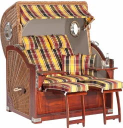 Discount Strandkorb RUSTIKAL 500 PLUS C Strandkörbe|Strandkörbe