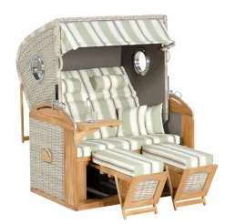 Hot Strandkorb RUSTIKAL 305 Z XL C Strandkörbe|Strandkörbe