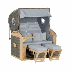 Online Strandkorb RUSTIKAL 305 Z XL C Strandkörbe|Strandkörbe