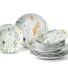 Online Tafelservice FLOWER Geschirr|Gedeckter Tisch