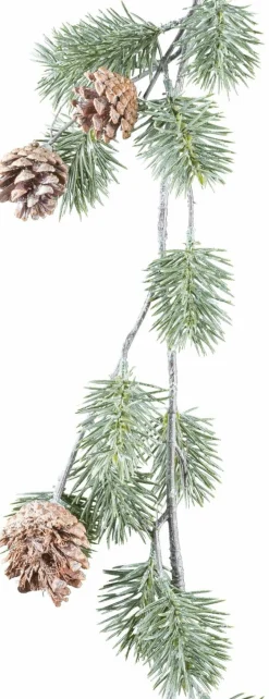 New Tannengirlande mit Zapfen Baumschmuck|Weihnachtsdekoration