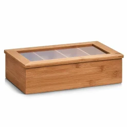 New Teebeutelbox Bamboo Frische- Und Vorratsdosen|Dosen & Boxen