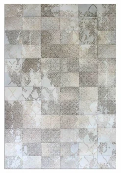 Sale Teppich Ava Leder beige Fell Teppiche