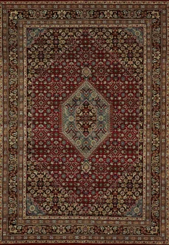 New Teppich BENARAS Bidjar rot Klassische Orientteppiche