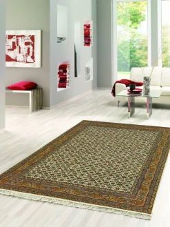 Teppich BENARAS Herati beige Klassische Orientteppiche