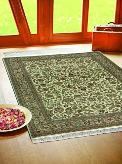 Clearance Teppich BENARAS Isfahan beige Klassische Orientteppiche