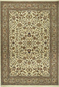 Teppich BENARAS Isfahan beige Klassische Orientteppiche