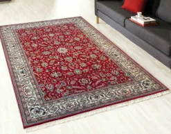 Clearance Teppich BENARAS Isfahan rot Klassische Orientteppiche