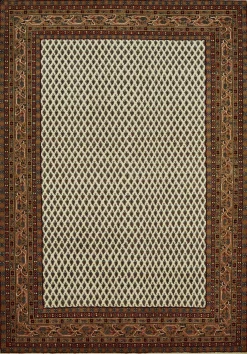 Discount Teppich BIKANER Mir beige Klassische Orientteppiche