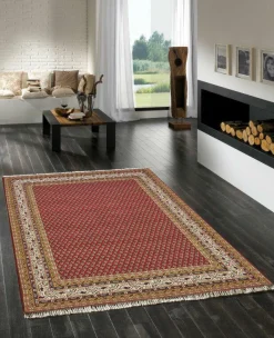 New Teppich BIKANER Mir rot Klassische Orientteppiche