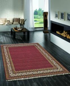 Clearance Teppich BIKANER Mir rot Klassische Orientteppiche