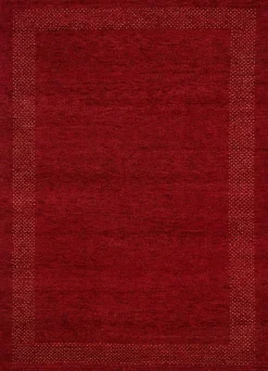 Discount Teppich Casablanca rot Gabbeh Teppiche