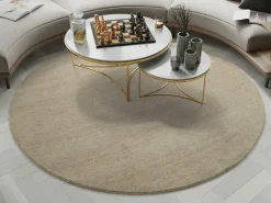 New Teppich ESEMPIO UNI MELANGE Faser Teppiche