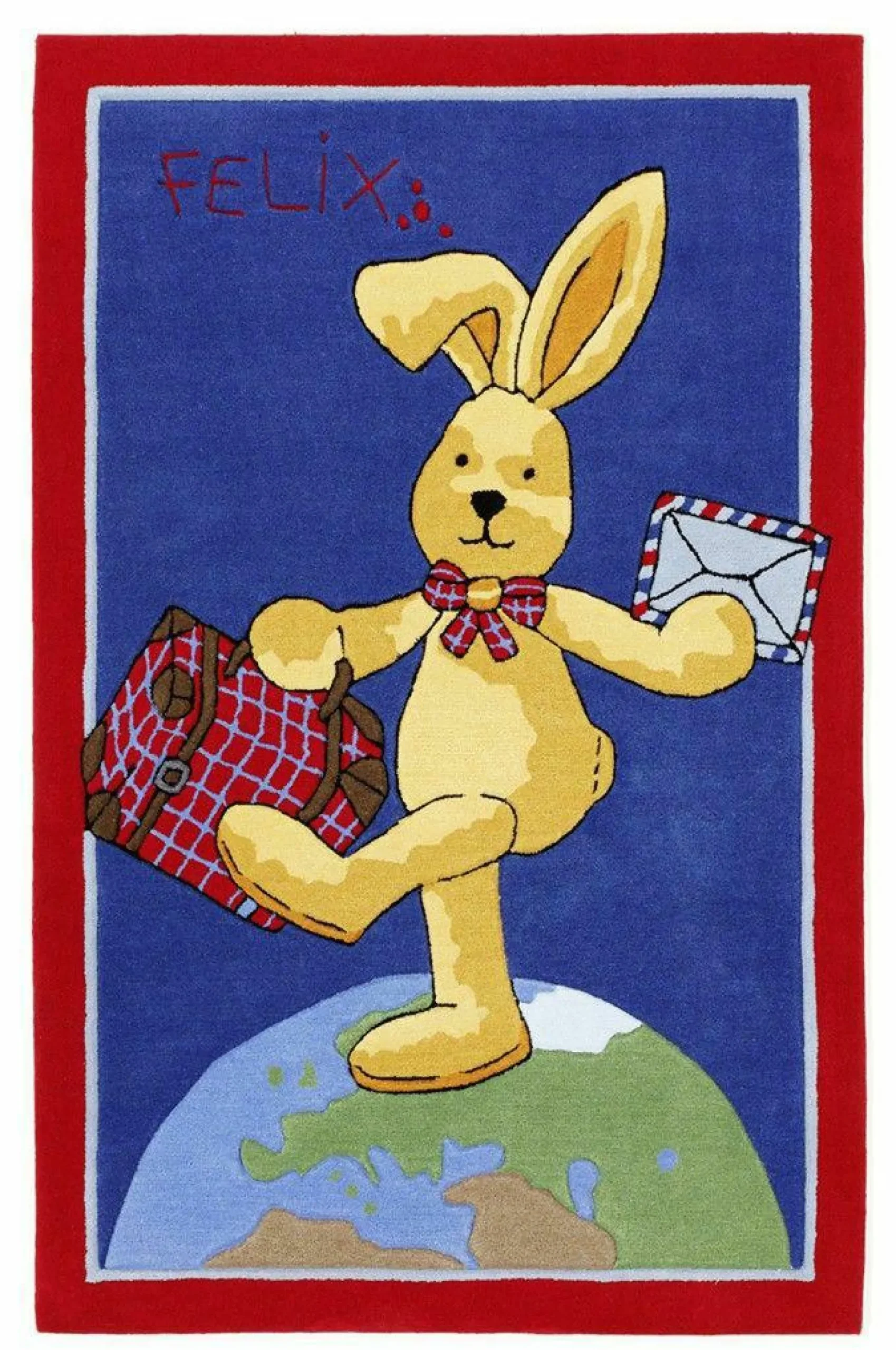 Clearance Teppich FELIX DER HASE Kinder Kinderteppiche|Kinderteppiche
