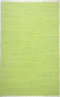 Hot Teppich HAPPY COTTON grün Wollteppiche