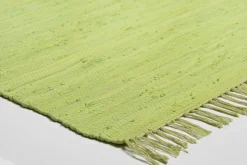 Hot Teppich HAPPY COTTON grün Wollteppiche