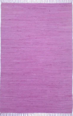 Online Teppich HAPPY COTTON lila Wollteppiche
