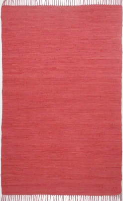 New Teppich HAPPY COTTON rot Wollteppiche